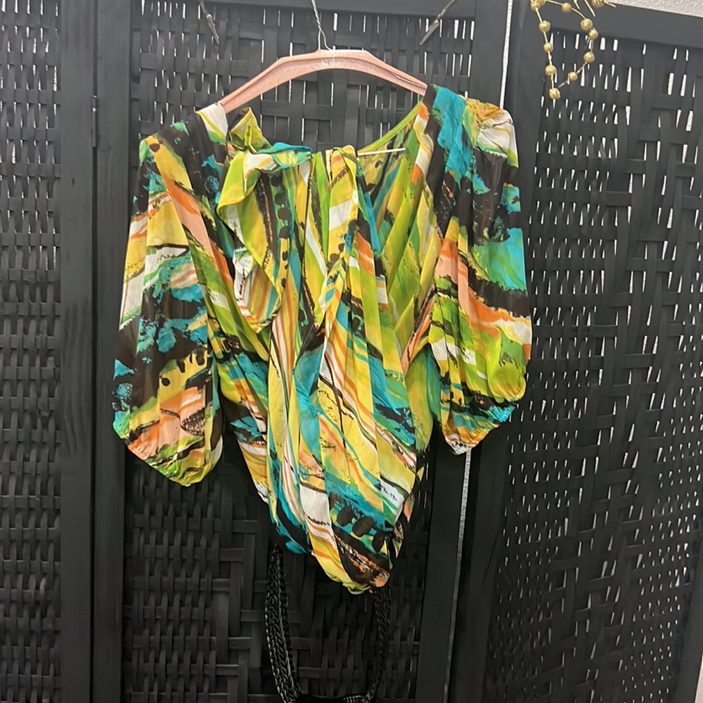 Forest green plus sized dress - Picture 2 of 3